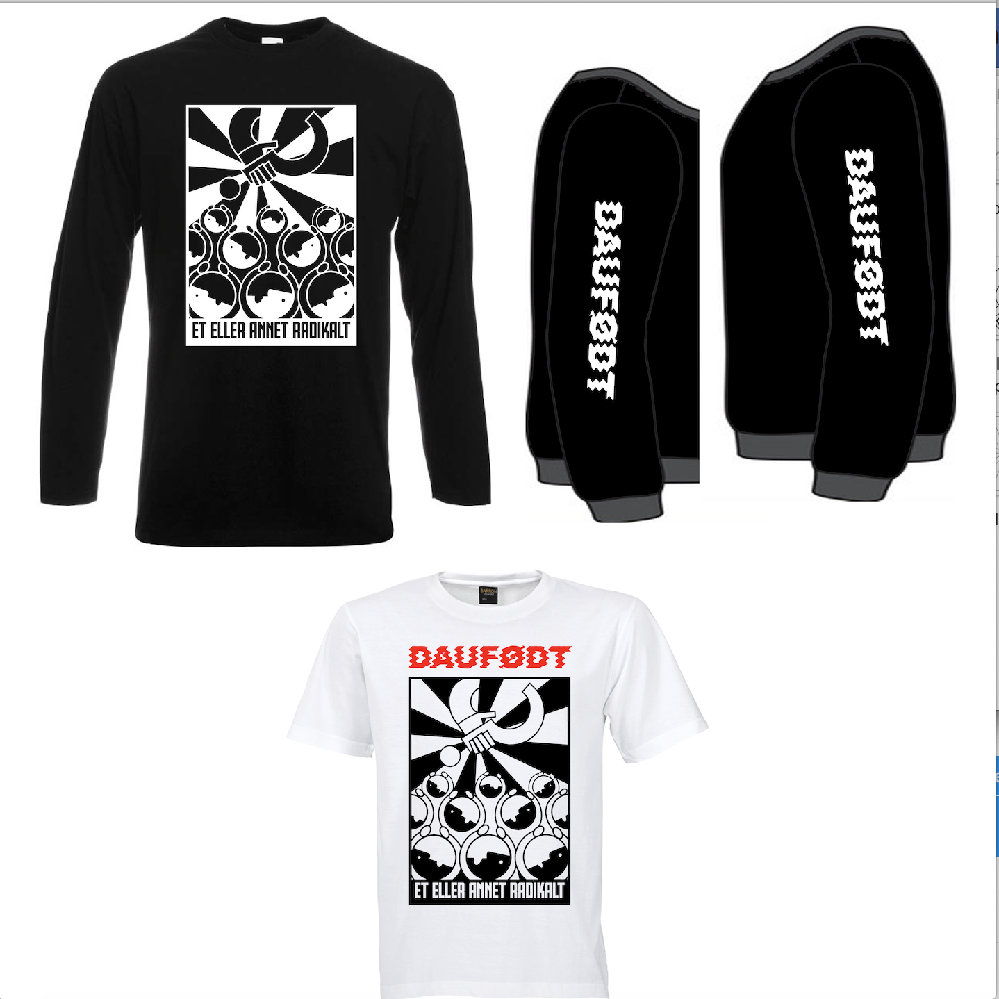 Daufødt merch